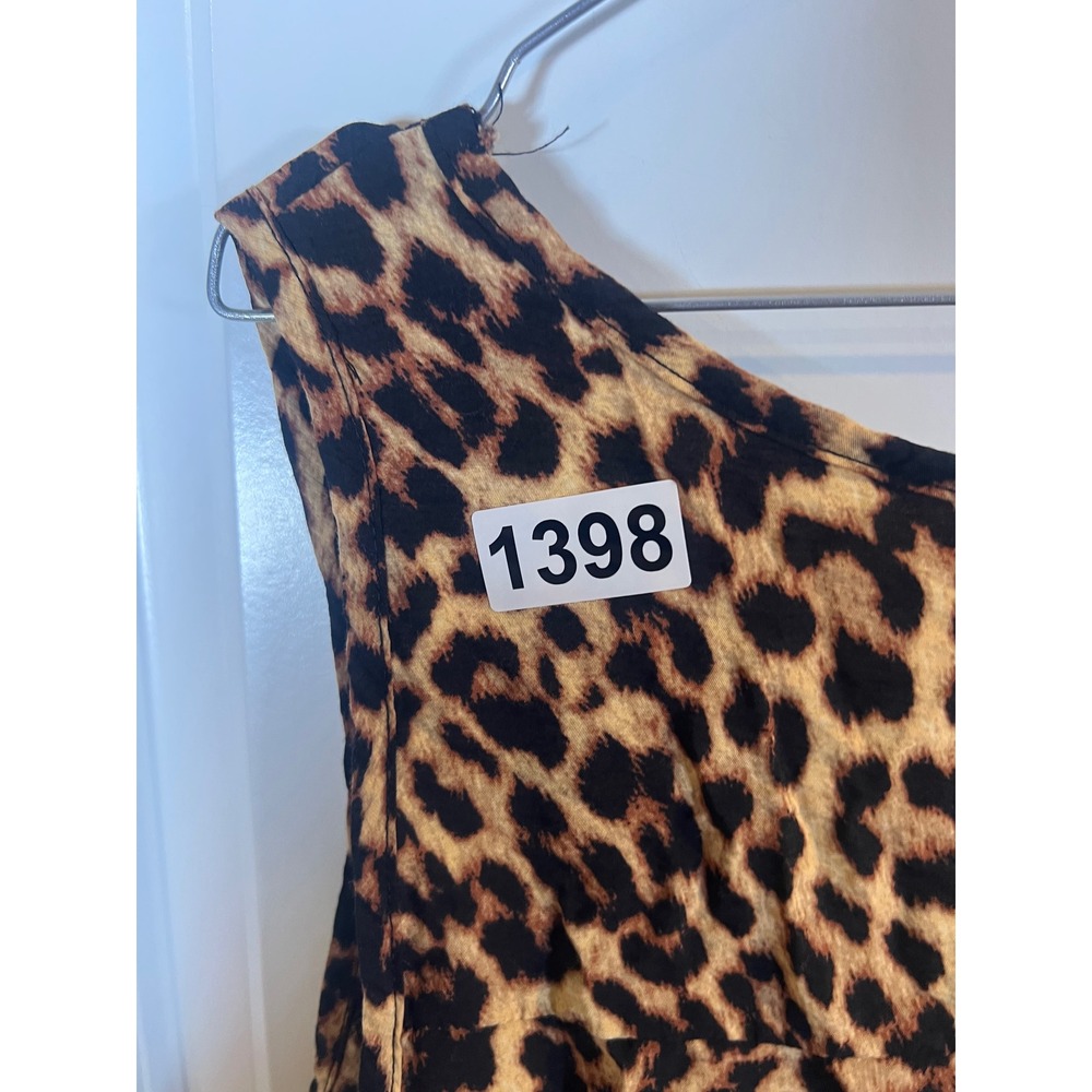 Torrid Womens Tank Top Leopard Print Brown Size 2 - Picture 7 of 7